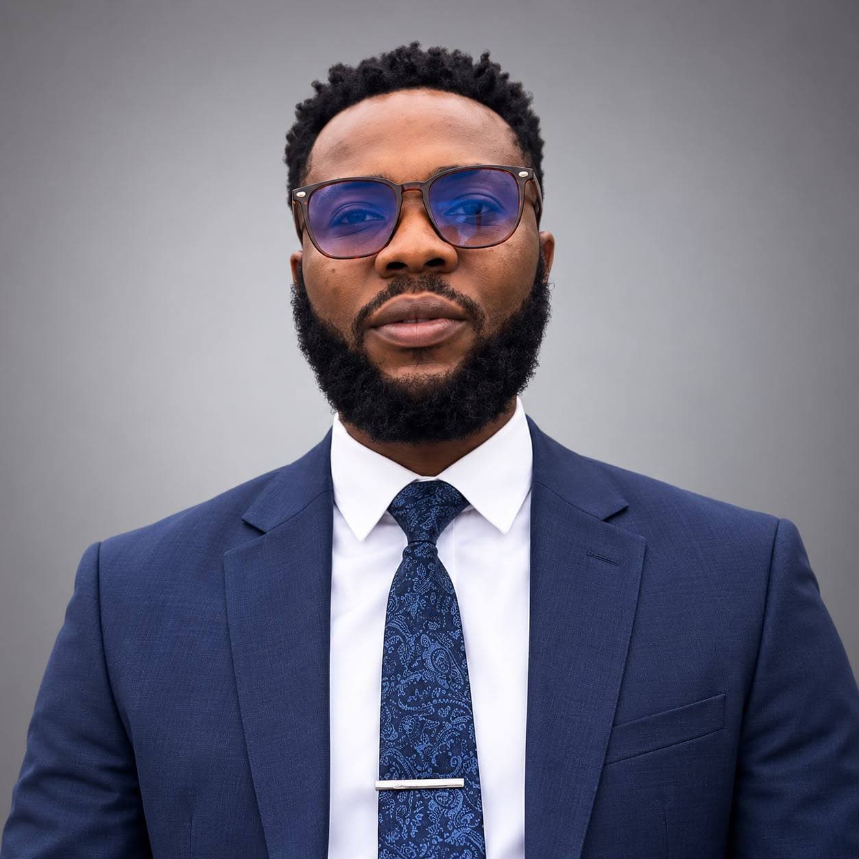 Portrait of Mr. Timileyin, Wemisville driving instructor.